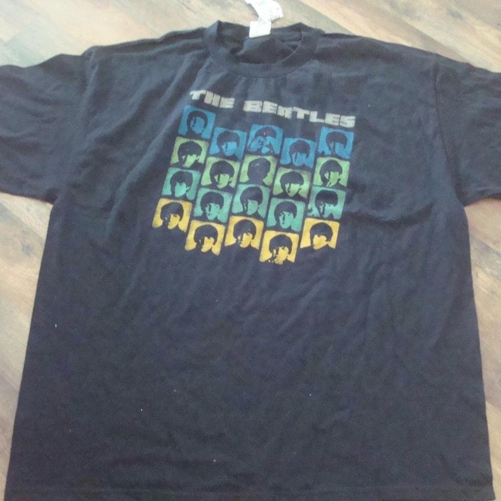 THE BEATLES XXL 2005 SHIRT HARD DAYS VINTAGE OR DEADSTOCK T1 00‎ Y2K